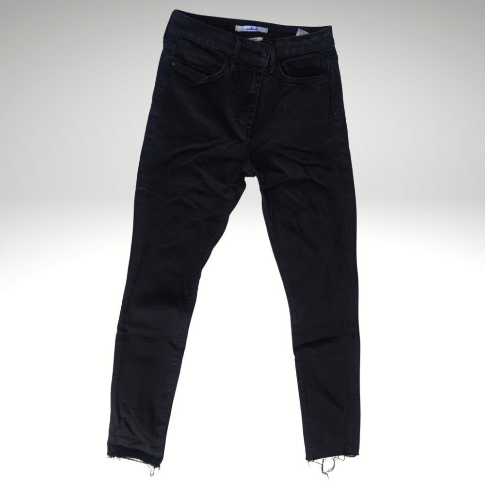 Sam Edelman Stiletto Black High Rise Skinny Jeans Size 28
